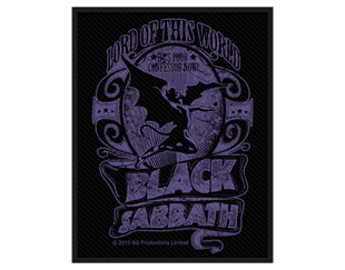 BLACK SABBATH lord of this world PATCH