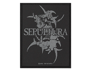 SEPULTURA black logo PATCH
