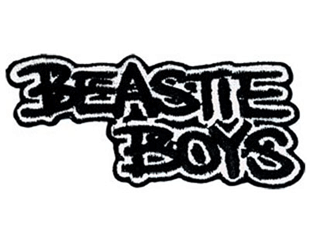 BEASTIE BOYS logo shaped emb WPATCH