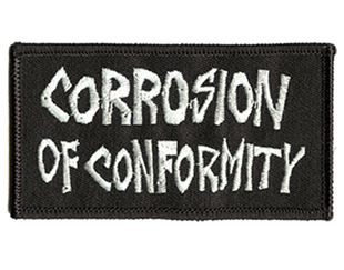 CORROSION OF CONFORMITY logo emb PATCH