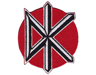 DEAD KENNEDYS logo cut out emb PATCH