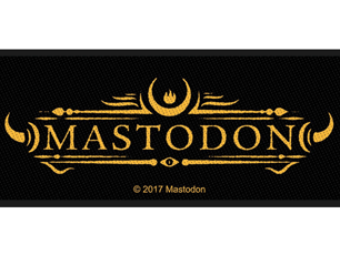 MASTODON logo PATCH