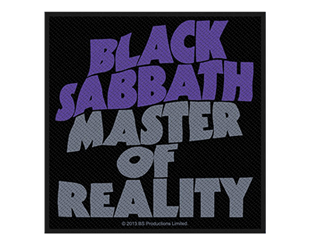 BLACK SABBATH master of reality PATCH