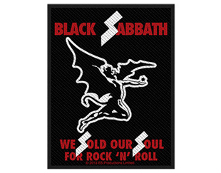 BLACK SABBATH sold our souls PATCH