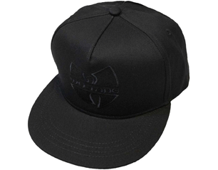 WU TANG CLAN black logo snapback CAP