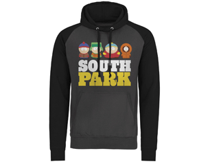 SOUTH PARK south park dark grey black baseball HOODIE