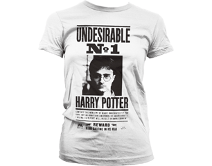 HARRY POTTER wanted poster white skinny TS
