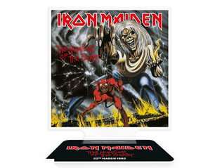 IRON MAIDEN number of the beast ACRILICO