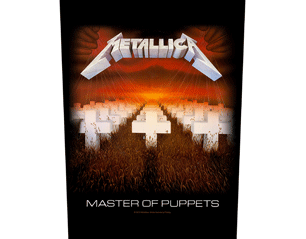 METALLICA master of puppets BACKPATCH