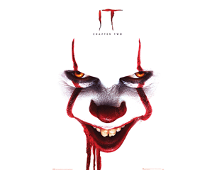 IT pennywise face POSTER