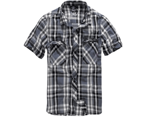 BRANDIT roadstar shirt 1/2 sleeve 4012 69 black anthracite SHIRT