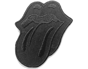 ROLLING STONES classic tongue BLACK PATCH