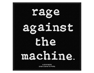 RAGE AGAINST THE MACHINE logo PATCH