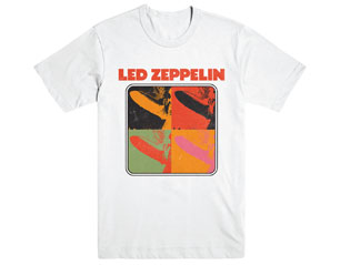 LED ZEPPELIN lz1 pop art/white TS